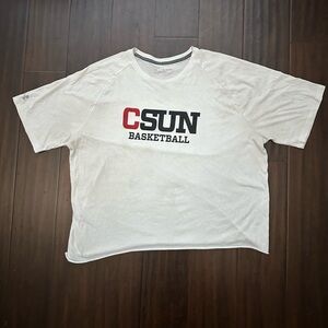 Under Armour CSUN Men’s Basketball White T-Shirt